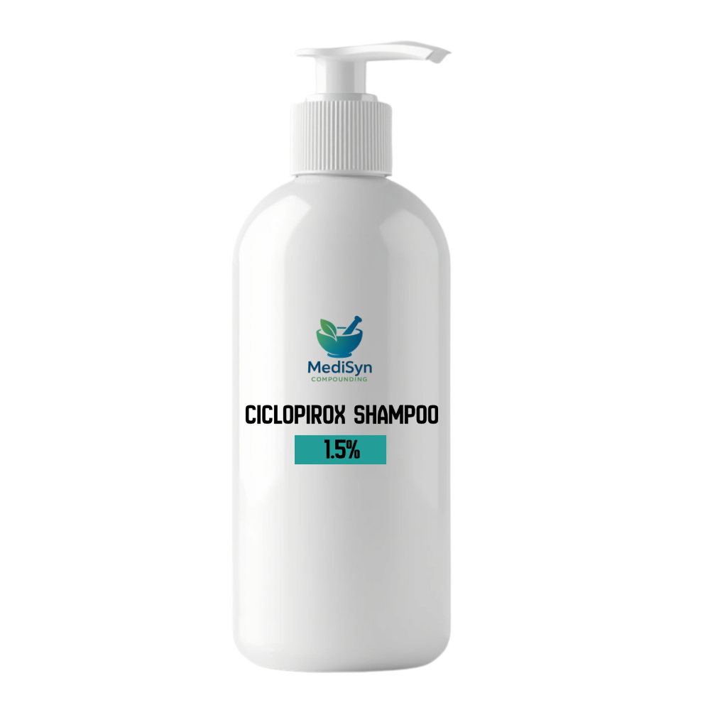 Ciclopirox shampoo 1.5%
